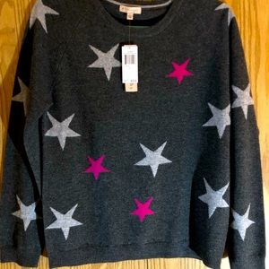 Philosophy Cashmere Star Sweater!